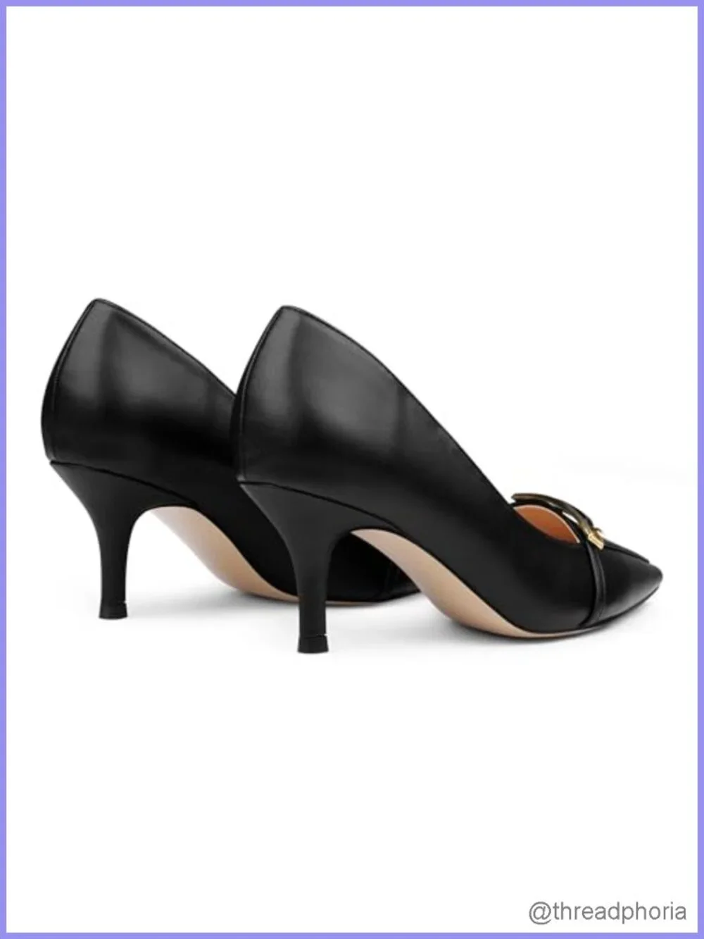 Women's Kitten Heel Pumps Pointed Toe Low Heel Dress Shoes Office